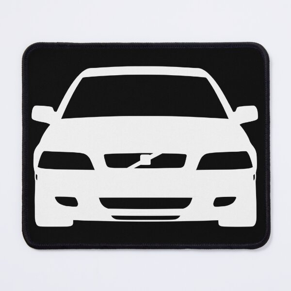 Item preview, S40 V40 Front 1995-2004 white silhouette designed and sold by EdimDesign.