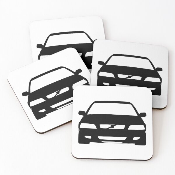 Item preview, S40 V40 Front 1995-2004 black silhouette designed and sold by EdimDesign.
