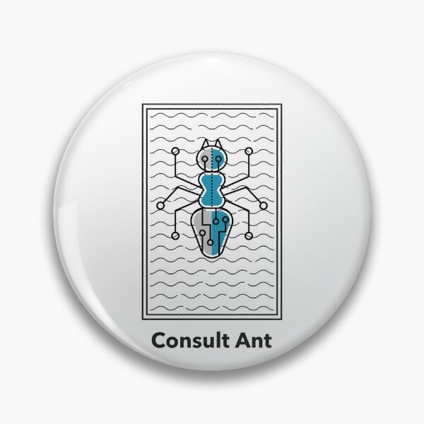 Artikelvorschau, Consult Ant Abstract Digital Ant - Ant Word Play entworfen und verkauft von NameZpod.