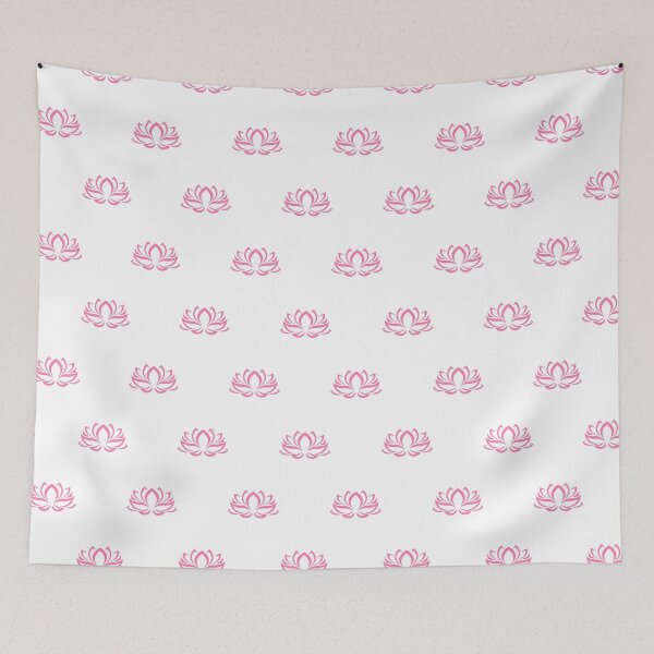 Item preview, Pink Lotus Flower Pattern designed and sold by patterniastudio.