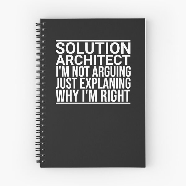 Item preview, "Solution Architect Arguing | Solution Architecture" designed and sold by MPSX-Designs.