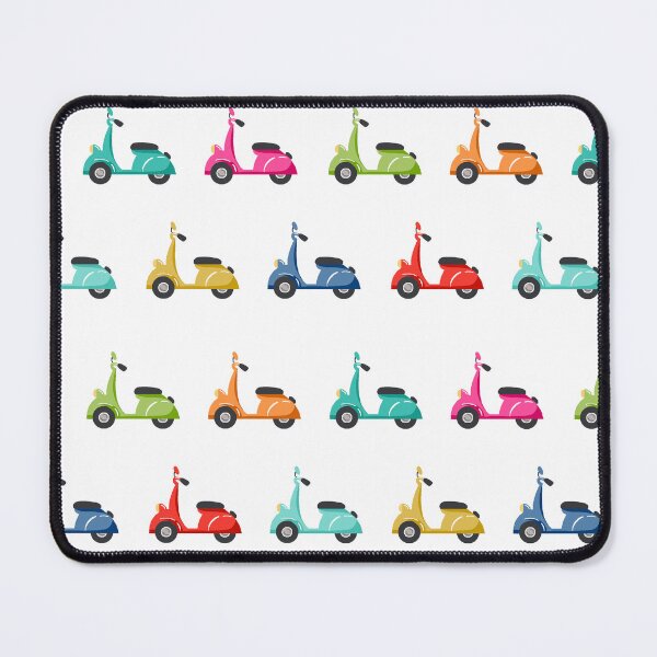 Item preview, Multi colour moped print designed and sold by Cheekyleopard.