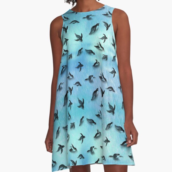 Love penguins? - know all the penguins of the world! A-Line Dress
