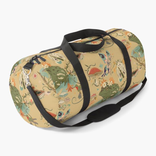 Item preview, Magical Toad & Flowers Antique Cottage Core Design designed and sold by EarthArtDesigns.