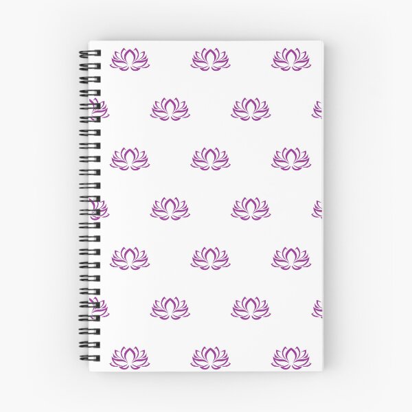 Item preview, Purple Lotus Flower Pattern designed and sold by patterniastudio.
