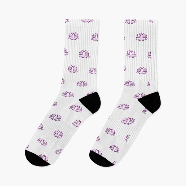 Item preview, Purple Lotus Flower Pattern designed and sold by patterniastudio.