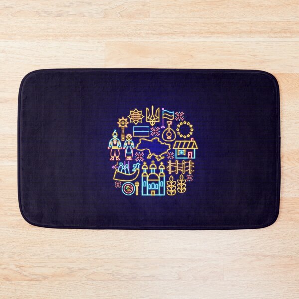 Item preview, Ukraine Country Neon designed and sold by Anna_leni.