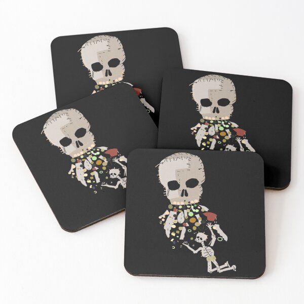 Item preview, Our Flag Means Death Vomiting Skull On Skeleton Flag Design   designed and sold by HomoPetSt.
