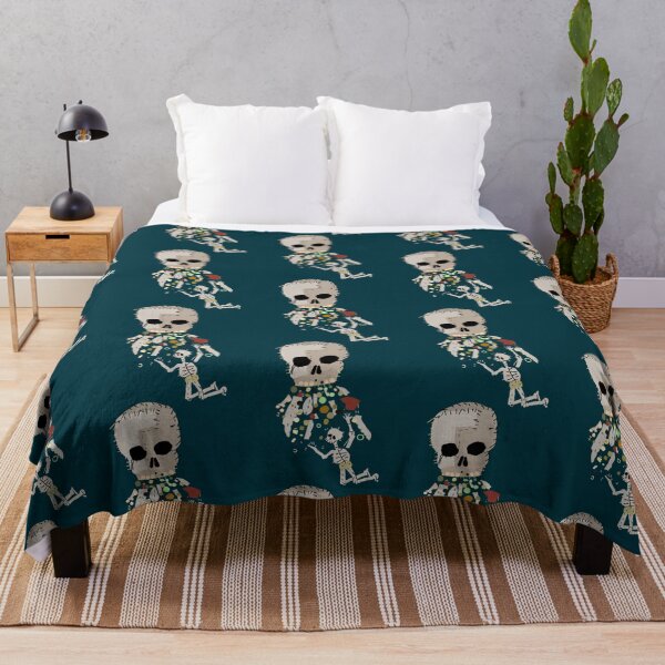 Item preview, Our Flag Means Death Vomiting Skull On Skeleton Flag Design designed and sold by HomoPetSt.