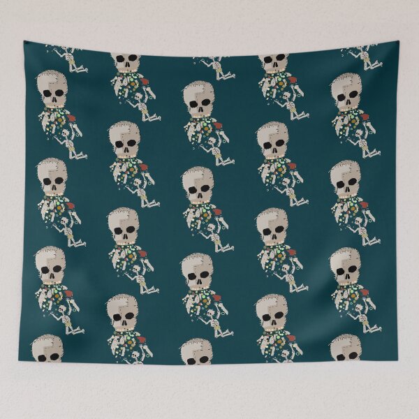 Item preview, Our Flag Means Death Vomiting Skull On Skeleton Flag Design   designed and sold by HomoPetSt.