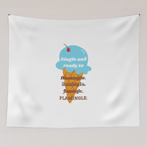 Item preview, Single and ready to flamingle. designed and sold by cooldesignsalot.