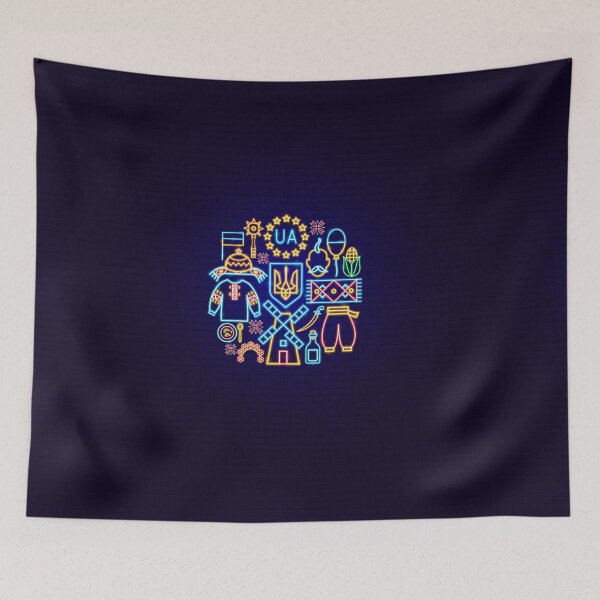 Item preview, Ukraine Neon Nation designed and sold by Anna_leni.