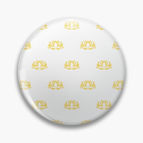 Item preview, Yellow Lotus Flower Pattern designed and sold by patterniastudio.