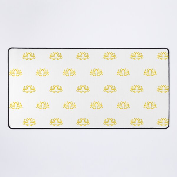 Item preview, Yellow Lotus Flower Pattern designed and sold by patterniastudio.