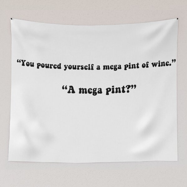 Item preview, A Mega Pint? designed and sold by beckahbrooks.