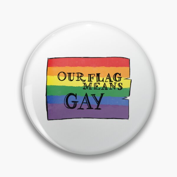 Item preview, Our flag means gay   designed and sold by HomoPetSt.