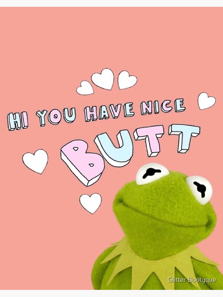 Kermit The Frog Compliment Greeting Card By Charliexhealy Redbubble