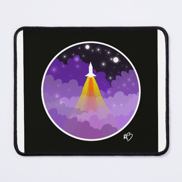 Item preview, Rocket Man designed and sold by PeachyArtPalette.