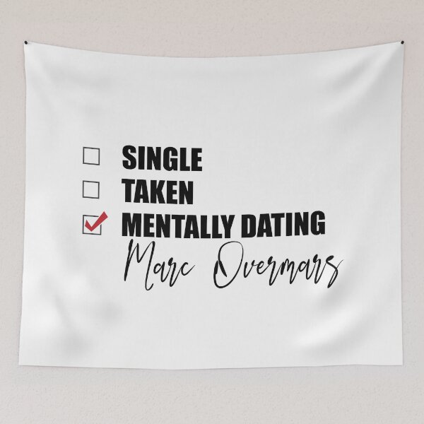 Item preview, Mentally Dating Marc Overmars designed and sold by Bend-The-Trendd.