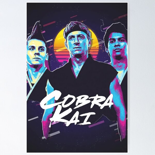 Artikel-Vorschau von Drei Cobra Kai Sonnenuntergang, designt und verkauft von Mary  Haynes.