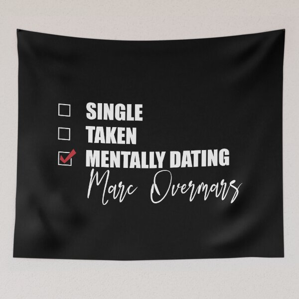 Item preview, Mentally Dating Marc Overmars designed and sold by Bend-The-Trendd.