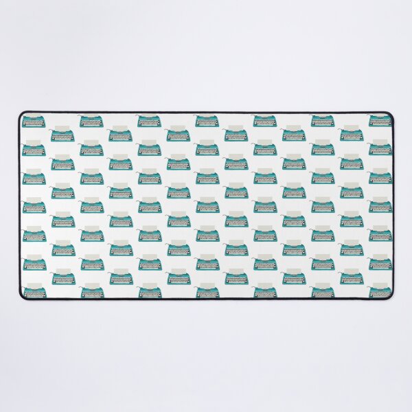 Item preview, Retro turquoise typewriter designed and sold by Cheekyleopard.