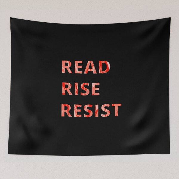 Item preview, Read rise resist-colourful-bold font-motivation-text based designed and sold by PacePoint.