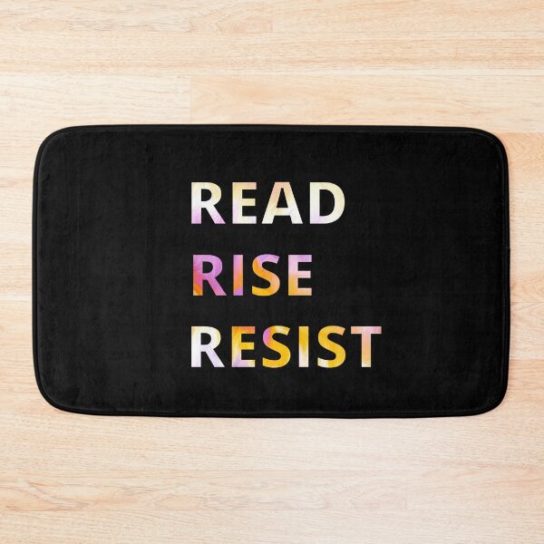 Item preview, Read rise resist-colourful-bold font-motivation-text based designed and sold by PacePoint.