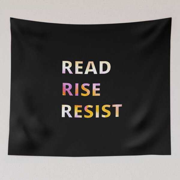 Item preview, Read rise resist-colourful-bold font-motivation-text based designed and sold by PacePoint.