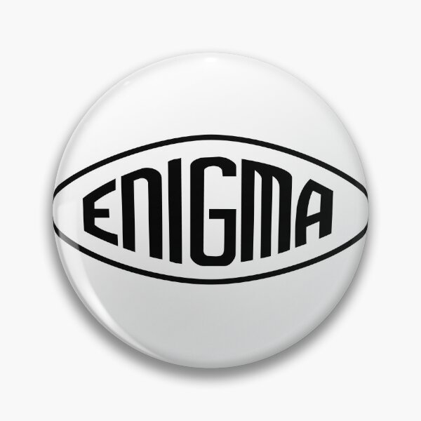 Artikelvorschau, Enigma Machine Logo (Schwarz) entworfen und verkauft von warbirdwear.