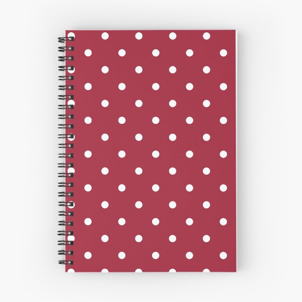 Item preview, Crimson Red Small Polka Dots designed and sold by Jared Davies.
