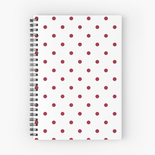Item preview, Crimson Red Small Polka Dots (Reverse) designed and sold by Jared Davies.