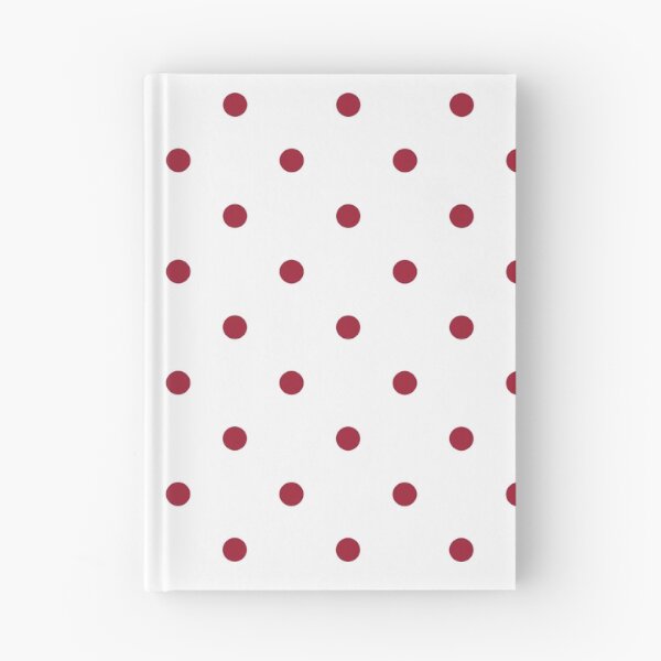 Item preview, Crimson Red Small Polka Dots (Reverse) designed and sold by Jared Davies.