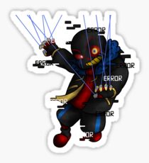 Sticker - Sans the skeleton - Errortale Sticker