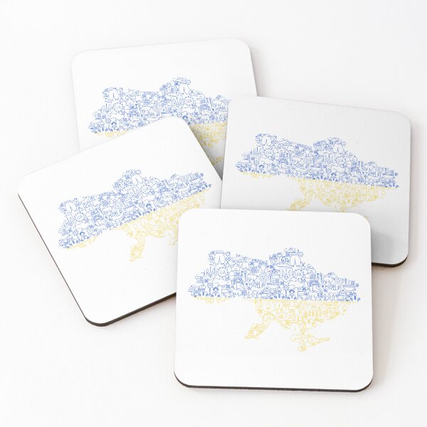 Item preview, Ukraine Line Flag designed and sold by Anna_leni.