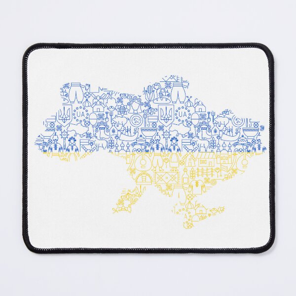 Item preview, Ukraine Line Flag designed and sold by Anna_leni.
