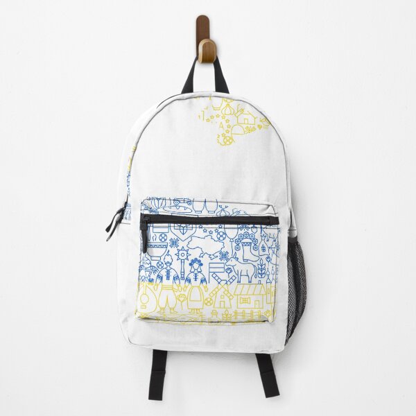 Item preview, Ukraine Line Flag designed and sold by Anna_leni.