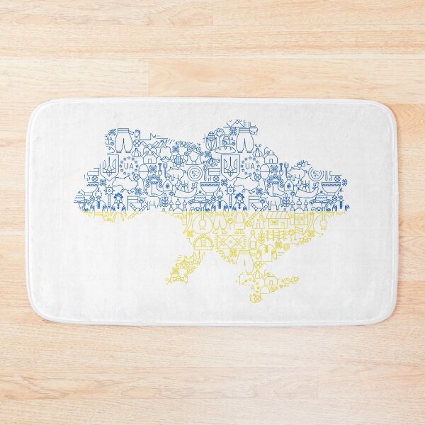 Item preview, Ukraine Line Flag designed and sold by Anna_leni.