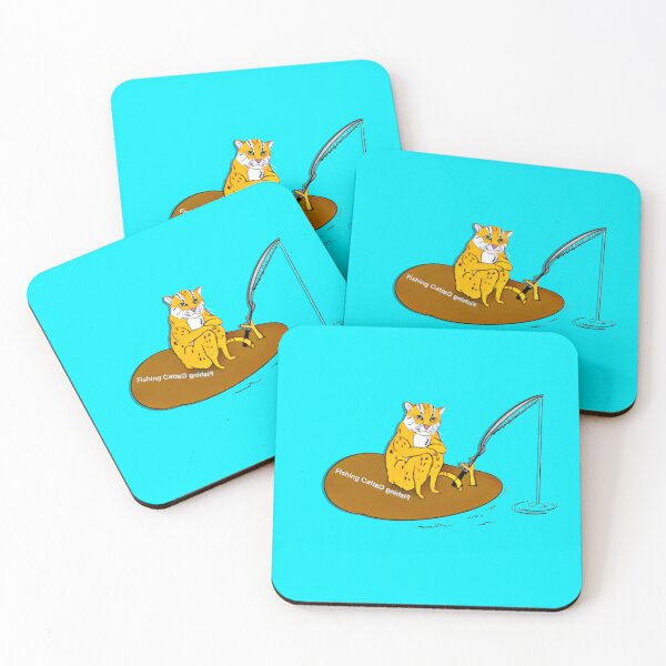 Item preview, Fishing cat designed and sold by Manalopangaea.