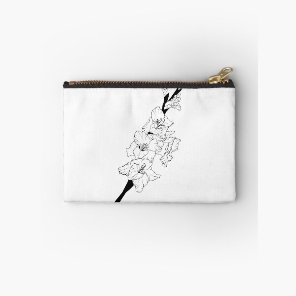 Item preview, Hand drawn line art gladiolus flower  designed and sold by Sunshine2504.