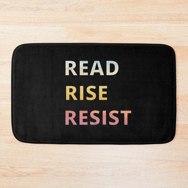 Item preview, Read rise resist-colourful-bold font-motivation-text based designed and sold by PacePoint.