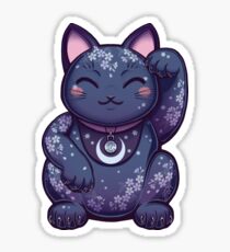 Hanami Maneki Neko: Ren Sticker