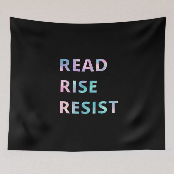 Item preview, Read rise resist-colourful-bold font-motivation-text based designed and sold by PacePoint.
