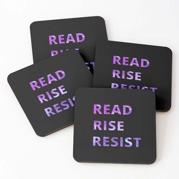 Item preview, Read rise resist-colourful-bold font-motivation-text based designed and sold by PacePoint.