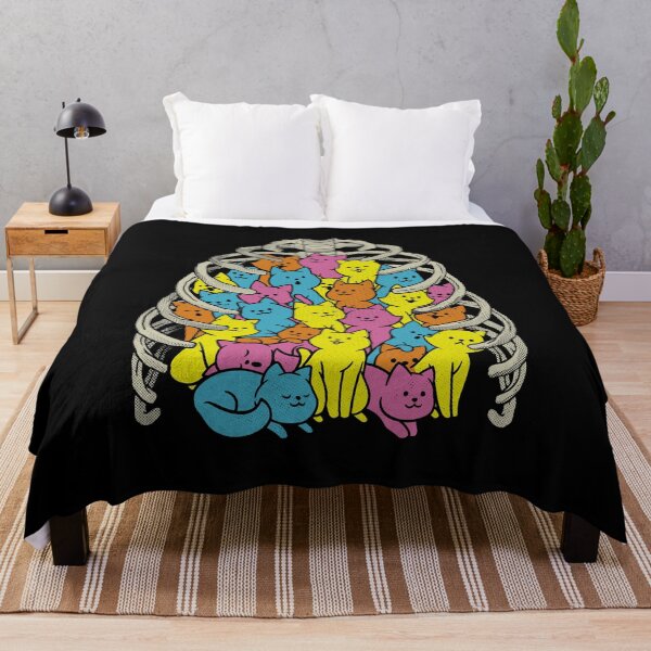 Item preview, Neko Cat Ribcage Colorful by Tobe Fonseca designed and sold by Tobe Fonseca®.