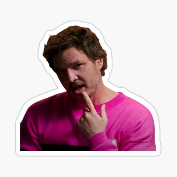 sexy pedro pascal Sticker