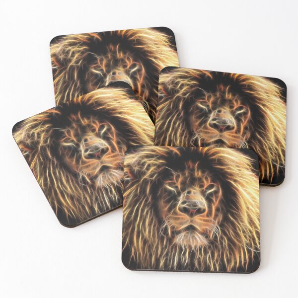 Item preview, Fire Lion King of Beasts designed and sold by Alpha Omega Shop.