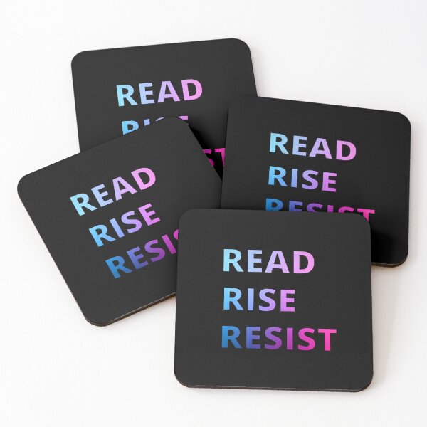 Item preview, Read rise resist-colourful-bold font-motivation-text based designed and sold by PacePoint.