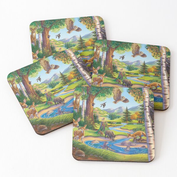 Item preview, The Animals of the Forest designed and sold by AnneWertheim.