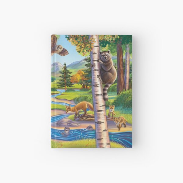 The Animals of the Forest Hardcover Journal